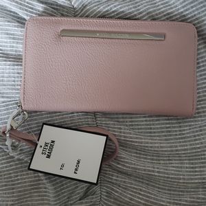 NWT Pink Steve Madden Wallet